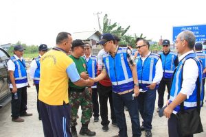 Rombongan Komisaris dan Direksi Pantau Penyelenggaraan Jalan Tol Jasa Marga di Sumatera