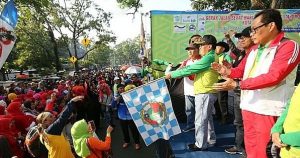 HUT Koperasi ke 71, Pemkot Bandung Gelar Gerak Jalan