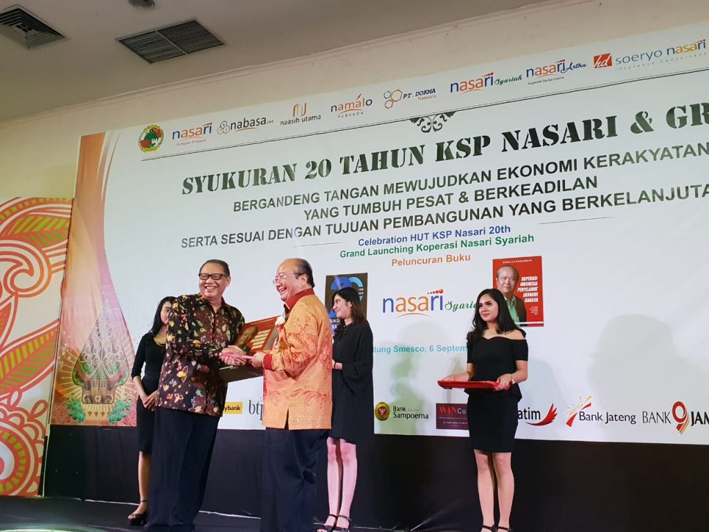 KSP Nasari dan Grup Gelar Syukuran 20 Tahun.   