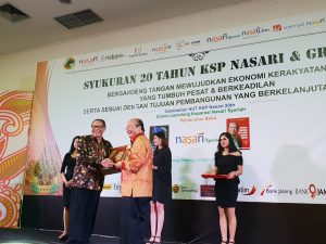 KSP Nasari dan Grup Gelar Syukuran 20 Tahun.