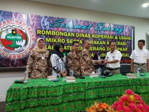 Dinas Koperasi Kabupaten Tangerang Ajak Koperasi Studi Visit
