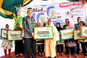 Gelar Aktivitas Sosial Milad 6 Kopsyah BMI