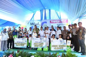 Rangkaian Milad ke-6 Kopsyah BMI Cabang Lebak di KCP Cibadak.