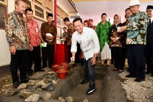 Bamsoet Letakan Batu Pertama Pembangunan Masjid Kampus Unperba