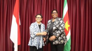 Indonesia dan Suriname Perkokoh Kerja Sama Bilateral