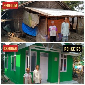 Dalam Sehari, Kopsyah BMI Berikan Tiga RSH kepada Dhuafa Warga Tangerang