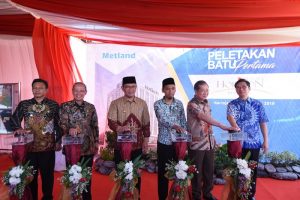 Ridwan Kamil Letakan Batu Pertama Pengembangan Rebana