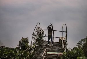 Saat-saat Awan Citorek di Bawah Telapak Kaki