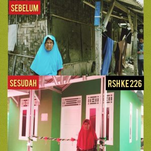 Ibu Junariyah Terima Hibah RSH ke 226 dari Kopsyah BMI