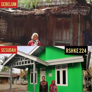 Kopsyah BMI Serahkan Hibah RSH ke 224 dan 225