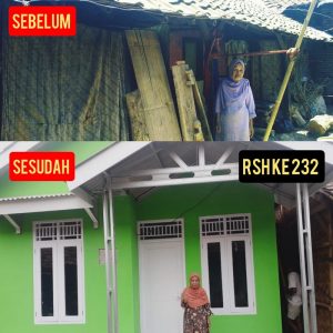 Kopsyah BMI Serahkan Empat Rumah Siap Huni dalam dua Hari