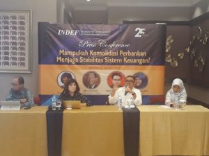 Indef Nilai Positif Penetapan Batas Modal Inti Bank Rp3 Triliun oleh OJK
