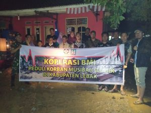 Kopsyah BMI Terjunkan Relawan di Kawasan Bencana Banjir Lebak