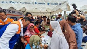 Giliran BRI  Tunjukan Kepedulian pada Korban Banjir