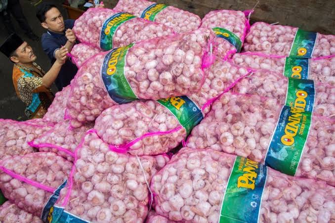 Pasokan Bawang Putih di Babel dapat Tambahan 17 Ton
