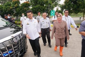 Cek Stok Pangan, Mentan Kunjungi PT Suri Nusantara Jaya