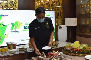 Peringati HUT  ke-119 Pegadaian bagi 1.119 Paket Sembako dan 300 APD Paramedis
