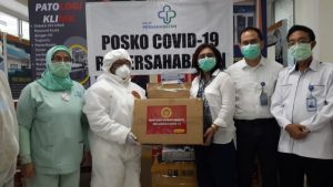 BIN Berikan Bantuan Alkes untuk Tangani Pasien Corona di RS Persahabatan