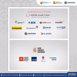 Jasa Marga Masuk dalam 10 Emiten Kategori “ASEAN Asset Class”