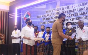 “Mengalir Sampai Ke Hati”, Kado HUT Perak KSP Kopdit  Pintu Air