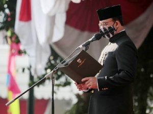 Pemprov DKI Jakarta Gelar Peringatan HUT ke 493 dengan Protokol Kesehatan