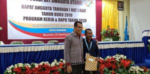 Aleksius Bartholomeus Jadi Ketua Baru Puskopdit Swadaya Utama