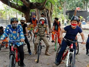 Bersepeda di Pulau Pramuka,  Wisata Berwawasan Lingkungan