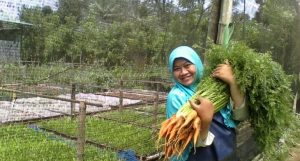 Diyah Rahmawati, Petani Milenial Kota Malang