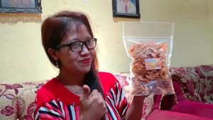 Lilik Rahayu, Sulap Pelepah Pisang Jadi Keripik