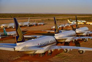 94% Pesawat Singapore Airlines Dikandangkan