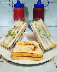 A’Igo Sandwich, Roti Sandwich Rumahan Gurih dan Segar