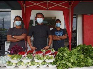 Pasarkan Produk Petani, Kopsyah BMI Buka Gerai Sayuran Segar di GTC