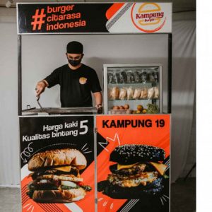 Kampung Burger, Cita Rasa Premium, Harga Kaki Lima