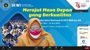 Rayakan HUT ke 60, IKWI Gelar Webinar Nasional
