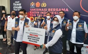 Kadin Luncurkan Bus Vaksinasi untuk Pelaku UMKM Seluruh Indonesia