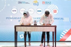 Kolaborasi BNI dan Bukuwarung Topang QRIS bagi UMKM