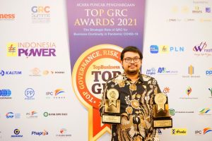 Konsisten Implementasikan Prinsip GRC, Jasa Marga Raih Dua Penghargaan di Ajang TOP GRC 2021