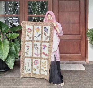 Sujiati, Jihan Handmade, Kreasi Unik Potongan Kain Perca