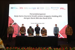 Kolaborasi IFG Bersama BTN dan BNI Ciptakan Asuransi Kredit Sehat