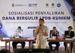 Dukung Perekonomian Banyumas, LPDB-KUMKM Gelar Sosialisasi dan Bimbingan Teknis