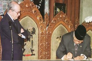 15 Januari 1998 Letter of Intent dengan IMF