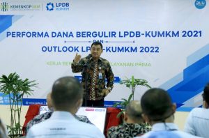 Perkuat Permodalan Koperasi, LPDB-KUMKM Targetkan Penyaluran Dana Bergulir Rp1,8 Triliun di 2022