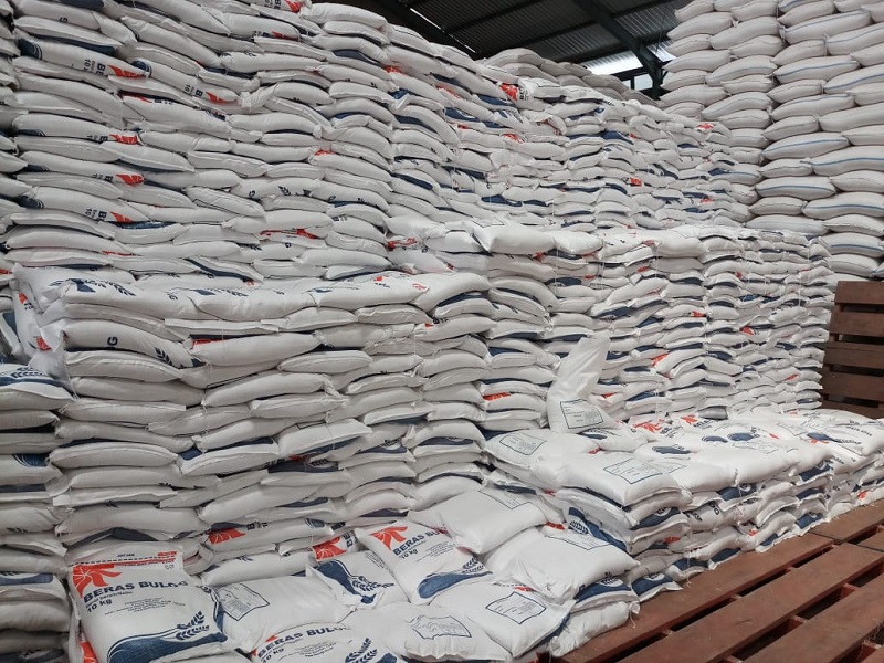 Stok Beras Aman dan Harga Stabil