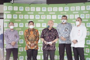 Kopsyah BMI Gelar Vaksinasi Booster Sambil Santuni Anak Yatim