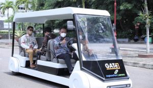 Kendaraan Listrik Produk UGM Akan Beroperasi untuk Bandara YIA