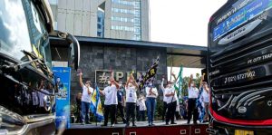 Mudik Gratis : PLN Berangkatkan 842 Orang ke Kampung Halaman