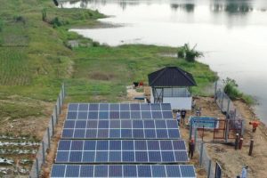 PTBA Dorong Petani Tanjung Raja Dalam Pemanfaatan Energi PLTS.