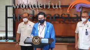 Menparekraf Berikan Pelatihan Untuk Pelaku Ekonomi Kreatif Dan Mahasiswa