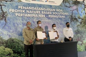 Pertamina dan Perhutani Dorong Percepatan Proyek NBS