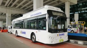 Bus Listrik Damri Mulai di Operasikan Untuk Angkutan Publik